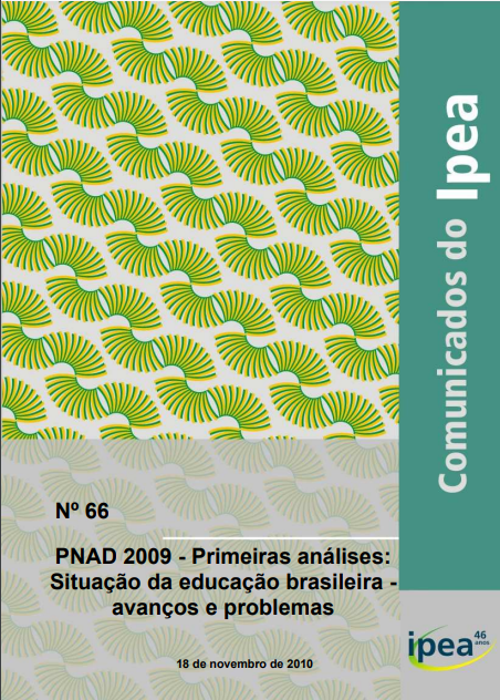 PNAD 2009 – primeiras análises : situação da educação brasileira – avanços e problemas