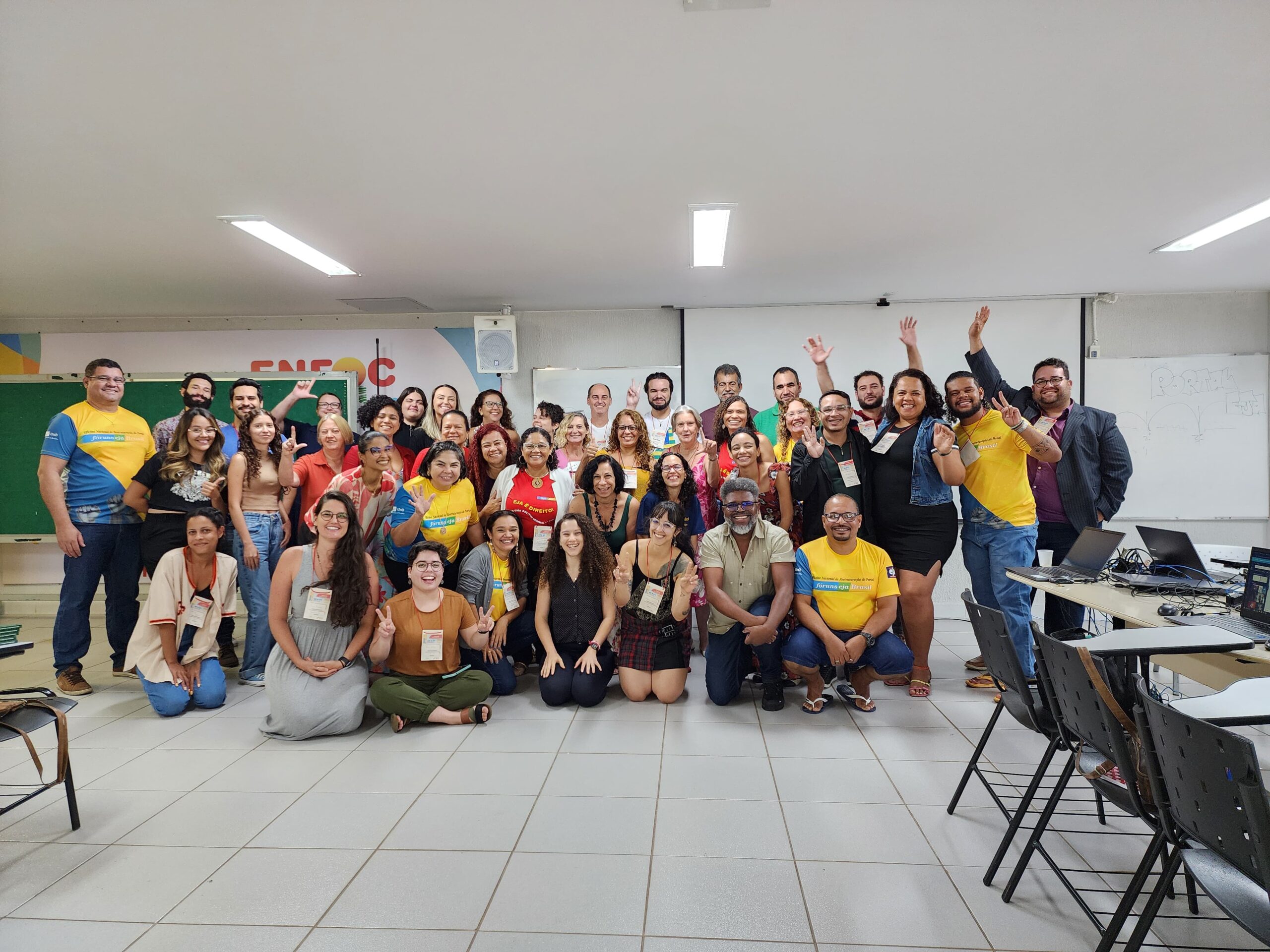 1ª Oficina Nacional de Intercâmbio para Reestruturação do Portal dos Fóruns de EJA do Brasil,